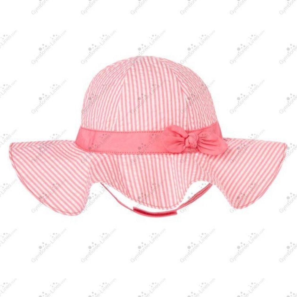 Baby girl striped sun hat 2/3t